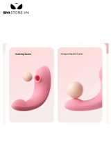 SMT1657 - Máy rung hút âm đạo ngụy trang cá voi chống thấm nước