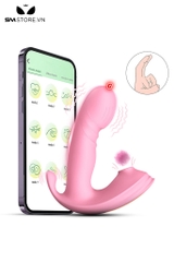 SMT2854 - Máy rung hút đầu dương vật silicon điều khiển qua APP