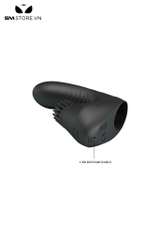 SMT756 - Ngón tay rung silicon với nhánh phụ nhiều gai dài 108mm
