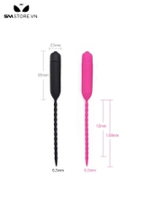 SMT776 - Souding que rung niệu đạo silicon dạng xoắn đường kính 6.5mm