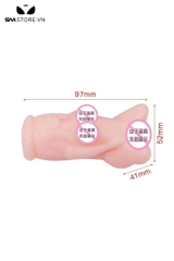 SMT1112 - Cốc thủ dâm anime silicon mềm đàn hồi tốt dài 13cm