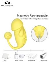 SMT1604 - Trứng rung silicon có 9 tốc độ điều khiển từ xa sạc điện