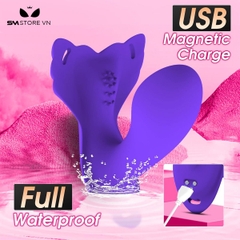 SMT1210 - Máy rung 2 đầu hình bướm với 9 tần số rung dùng sạc