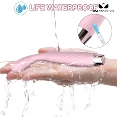 SMT2424 - Que rung silicon massage điểm G có 7 tần số dài 18cm