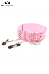 SMT2464 - Xích cổ SM mix kèm với kẹp ti có nấc điều chỉnh
