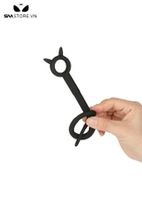 SMT574 - Que rung niệu đạo hình tai thỏ dài 299mm màu đen với 3 size