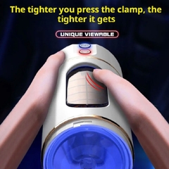 SMT2745 - Cốc thủ dâm có rung và tương tác bằng giọng nói dài 20.5cm