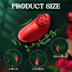 SMT2812 - Máy rung âm vật ngụy trang nụ hoa hồng điều khiển APP