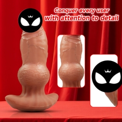 SMT2387 - Đồ chơi hậu môn đế chuôi thuyền chất liệu silicon mềm