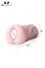 SMT2319 - Âm đạo miệng và hậu môn giả silicon mềm dài 11cm