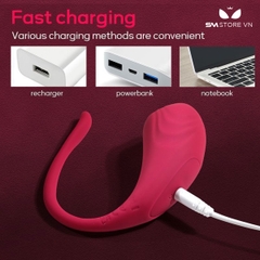 SMT1957 - Trứng rung điều khiển từ xa có độ ồn thấp dài 10.2cm