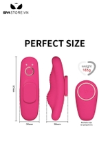 SMT1277 - Máy rung âm vật dài 97mm điều khiển xa kích thích điểm G