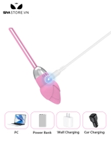 SMT2855 - Trứng rung mini điều khiển mini từ xa ngọn tre dài 175mm