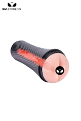 SMT2084 - Cốc thủ dâm 2 đầu có miệng âm đạo và hậu môn dài 21cm