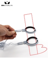 SMT2806 - Bộ 2 vòng đeo dương vật silicon co giãn tốt dài 40 và 48mm