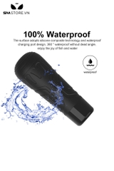 SMT2371 - Cốc thủ dâm silicon rung 12 chế độ sạc điện dài 23cm