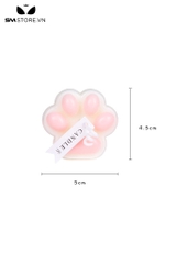 SMT911 - Nến thơm hình chân mèo dài 4.5cm với hương thơm tự nhiên