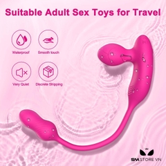 SMT2011 - Máy rung 2 đầu bằng silicon mềm kích thích điểm G