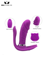 SMT1262 - Dương vật giả silicon sưởi ấm đến 42 độ dài 114mm