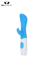 SMT1701 - Máy rung silicon 2 đầu kích thích điểm G dài 17.5cm