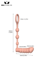 SMT1983 - Anal bead có thanh rung hậu môn và vòng đeo dương vật