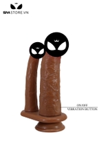 SMT2762 - Dương vật giả 2 đầu Pretty Love có rung sạc USB dài 20cm