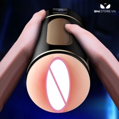 SMT2744 - Cốc thủ dâm Lilo hình âm đạo silicon mềm dài 16cm