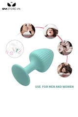 SMT1352 - Combo 3 món butt plug hậu môn silicon dành cho les