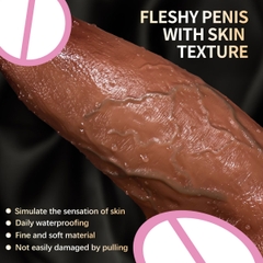 SMT1628 - Dương vật giả khổng lồ đường kính 7cm điều khiển từ xa