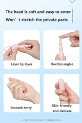 SMT154 - Máy rung đôi gồm trứng và lưỡi rung có dây cắm cổng USB