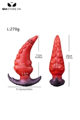 SMT2997 - Anal play đồ chơi hậu môn dáng cong có xúc tu bạch tuộc