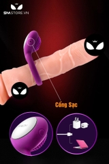 SMT409 - Vòng rung dương vật tình yêu chất liệu silicon thiết kế 2 vòng