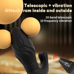 SMT1927 - Máy rung hậu môn tai thỏ điều khiển từ xa sạc điện