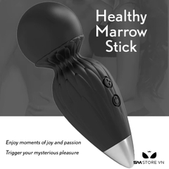 SMT1519 - Chày rung silicon mini có 10 tần số dài 14cm sạc USB