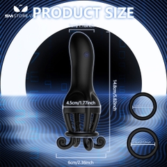 SMT1271 - Máy rung massage ngụy trang con bạch tuộc dài 14.8cm