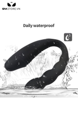 SMT1602 - Máy rung 2 đầu silicon hình chữ U có 10 chế độ dài 11.8cm