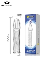 SMT885 - Bao cao su với phần đầu có gai dài 15cm siêu kích thích