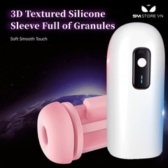 SMT2949 - Cốc thủ dâm có rung 8 tần số FOX sạc điện dài 185mm