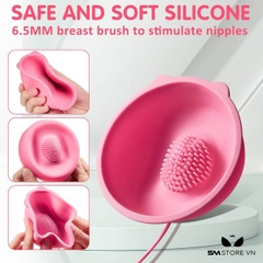 SMT2331 - Máy rung núm vú có 10 chế độ dài 9cm hình con mèo