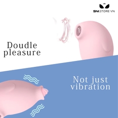 SMT2735 - Máy hút âm đạo có lưỡi liếm và 10 chế độ rung sạc điện