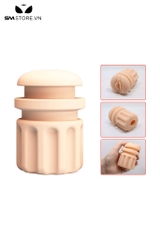 SMT1458 - Cốc thủ dâm silicon âm đạo giả có lưỡi liếm kích thích