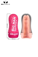 SMT1955 - Cốc thủ dâm big man có nhiều hạt nổi silicon dài 18cm
