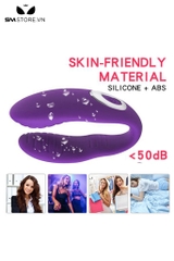 SMT2676 - Trứng rung 2 đầu điều khiển từ xa hình chữ U có 10 chế độ