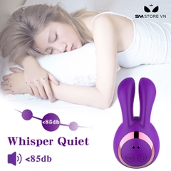SMT2234 - Kẹp núm vú tai thỏ rung 8 tần số sạc điện dài 10.2cm