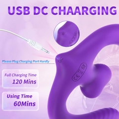 SMT2260 - Máy rung 2 đầu dành cho les điều khiển qua APP sạc điện