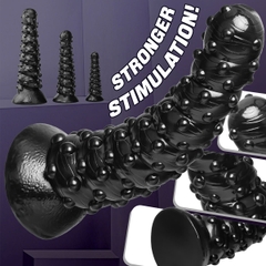 SMT1608 - Dương vật giả khủng có bi bao quanh đường kính 10cm