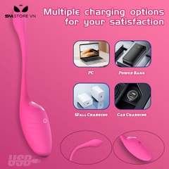 SMT2356 - Trứng rung 2 đầu điều khiển từ xa qua APP dài 22.5cm