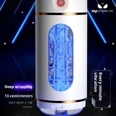 SMT2745 - Cốc thủ dâm có rung và tương tác bằng giọng nói dài 20.5cm