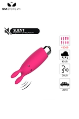 SMT1865 - Máy rung mini hình tai thỏ dài 8.3cm có độ ồn thấp
