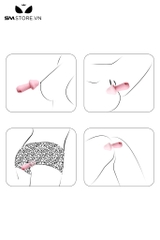 SMT1471 - Trứng rung mini ngụy trang cây nấm hồng có 10 tần số